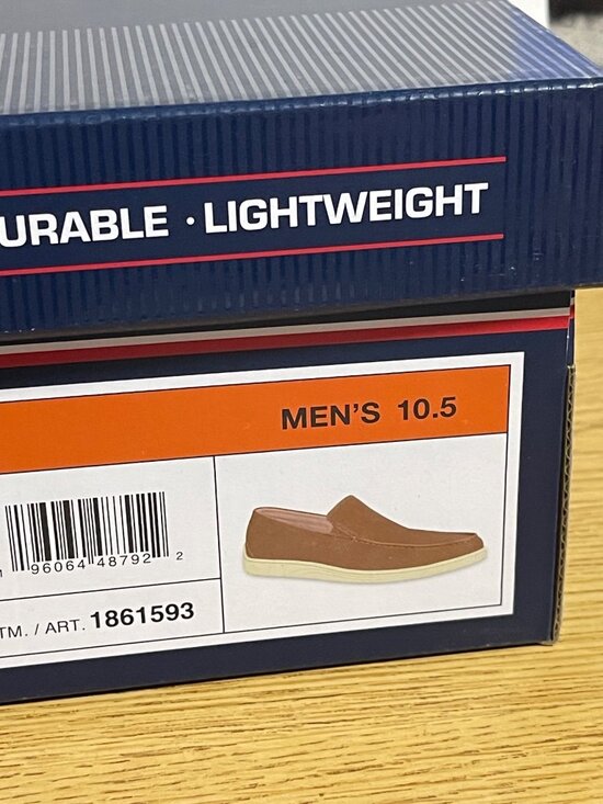 Izod Seapoint Loafers Mens 10.5 M Tan Slip On Shoes Business Casual Everyday main image 13